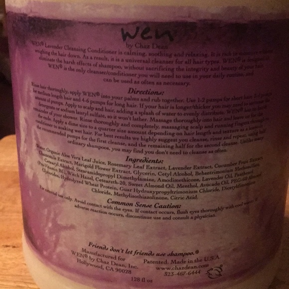 WEN by Chaz Dean Cleansing Conditioner - Picture 2 of 2